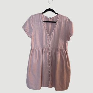 Madewell Pink Midi Dress